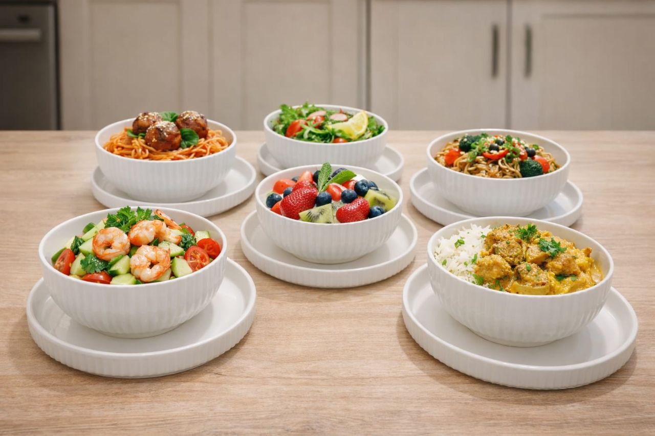 Serving set 12 pieces