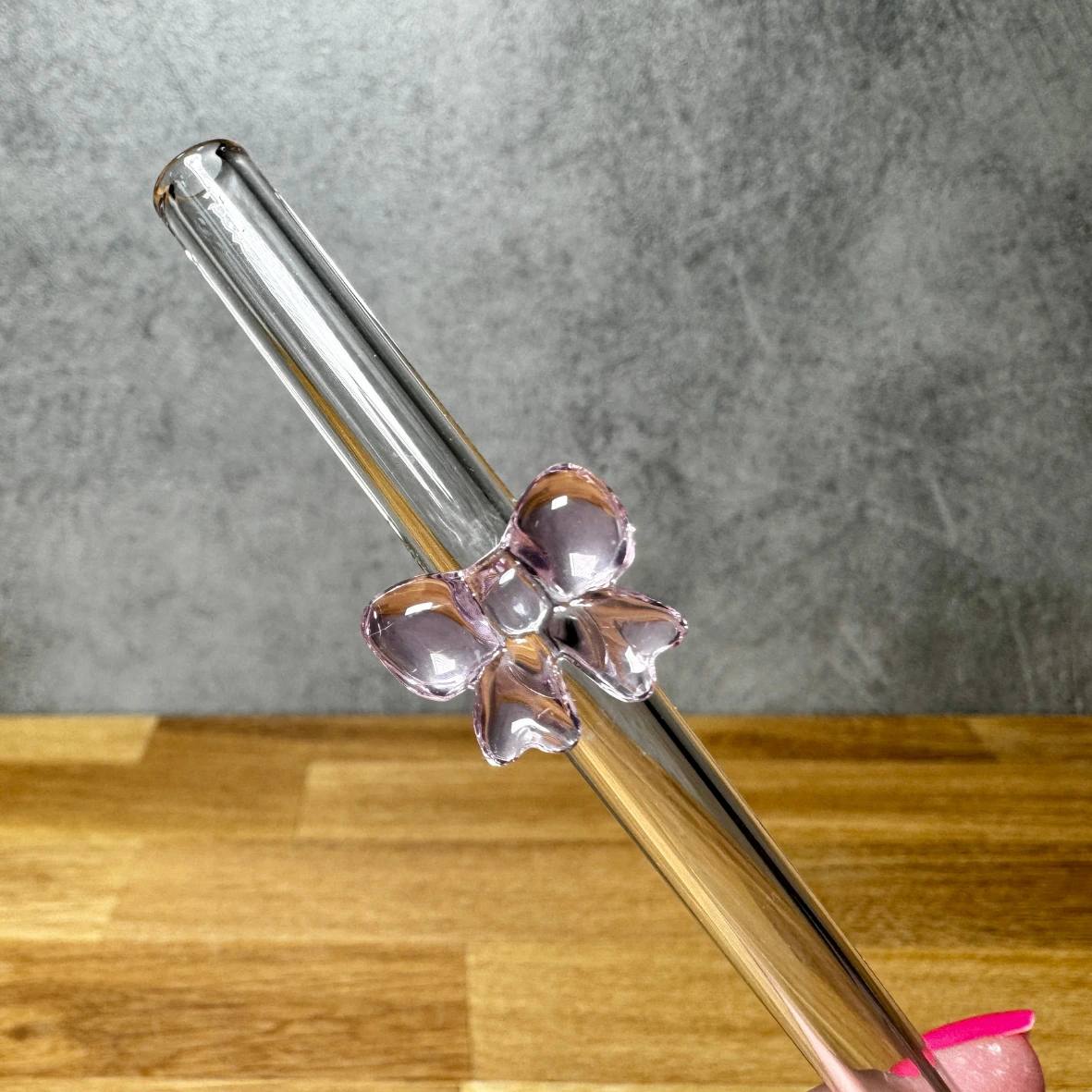 Glass straw set 5 pieces