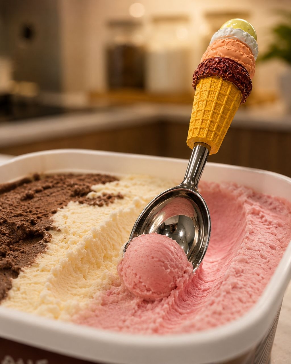 Ice cream spoon