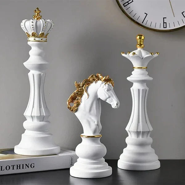 Chess decor set