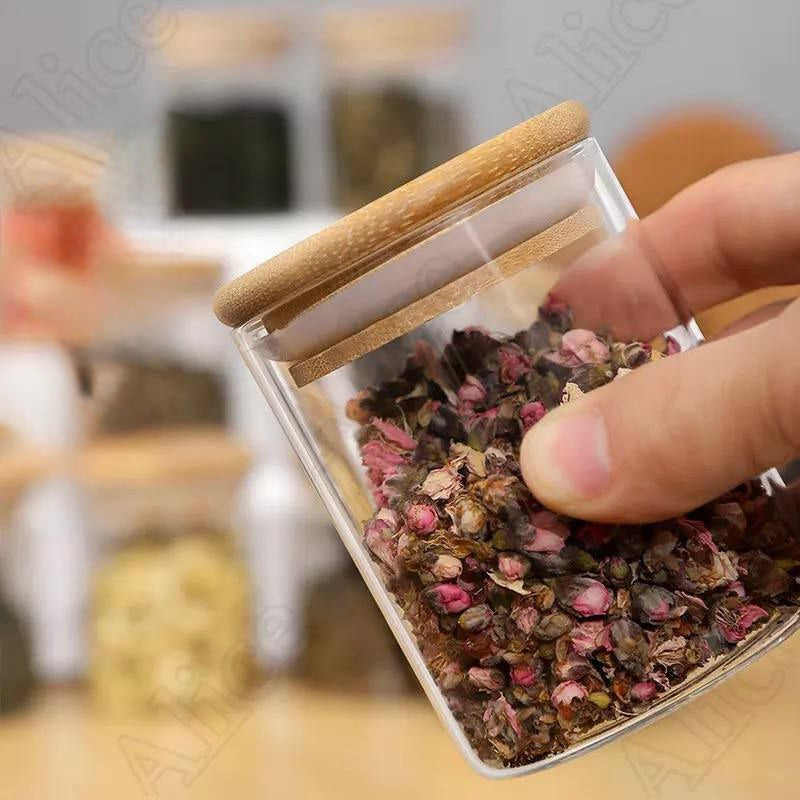 Spices jar set 6 pieces 200 ml