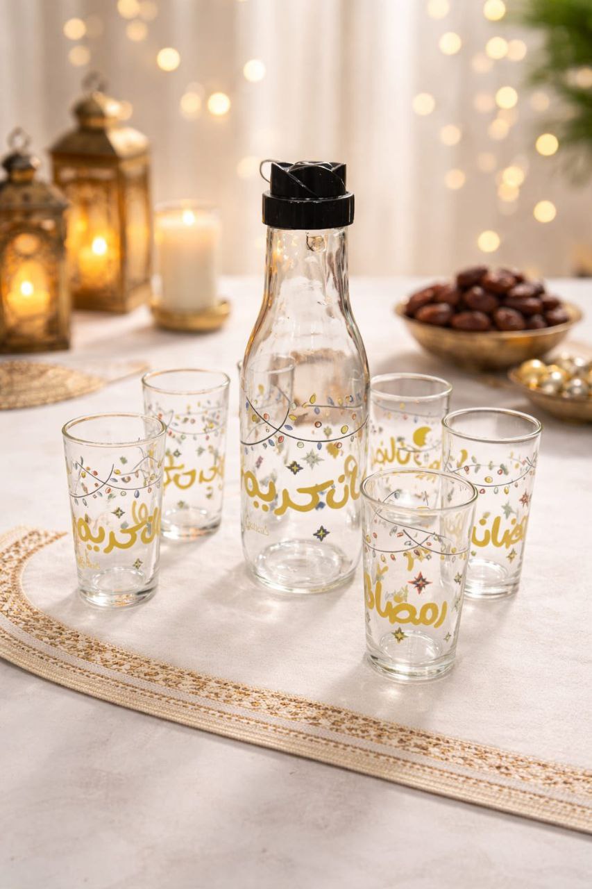 Ramadan Drinks Set 7 pieces