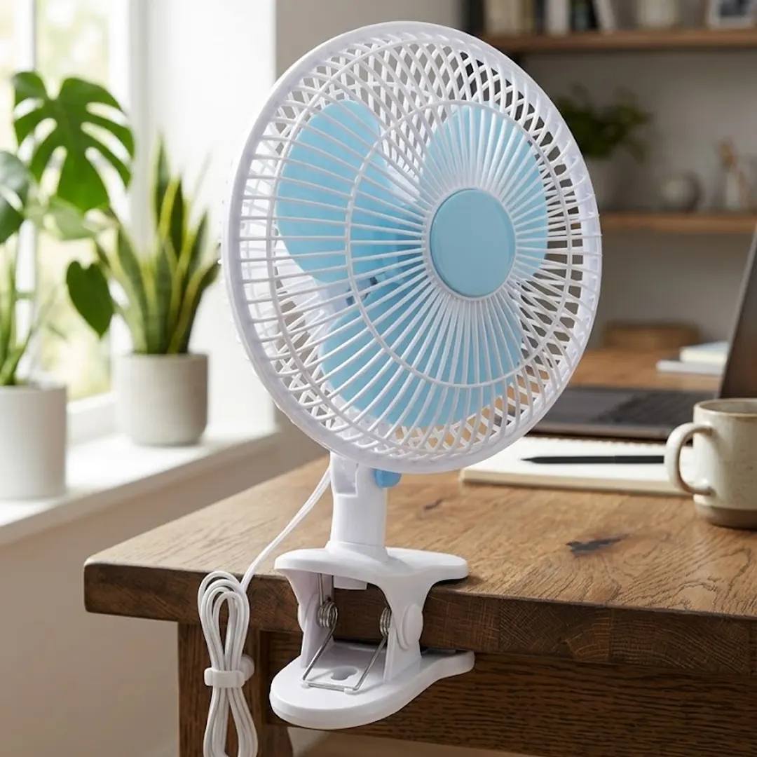 Electric Clip-On Desk Fan