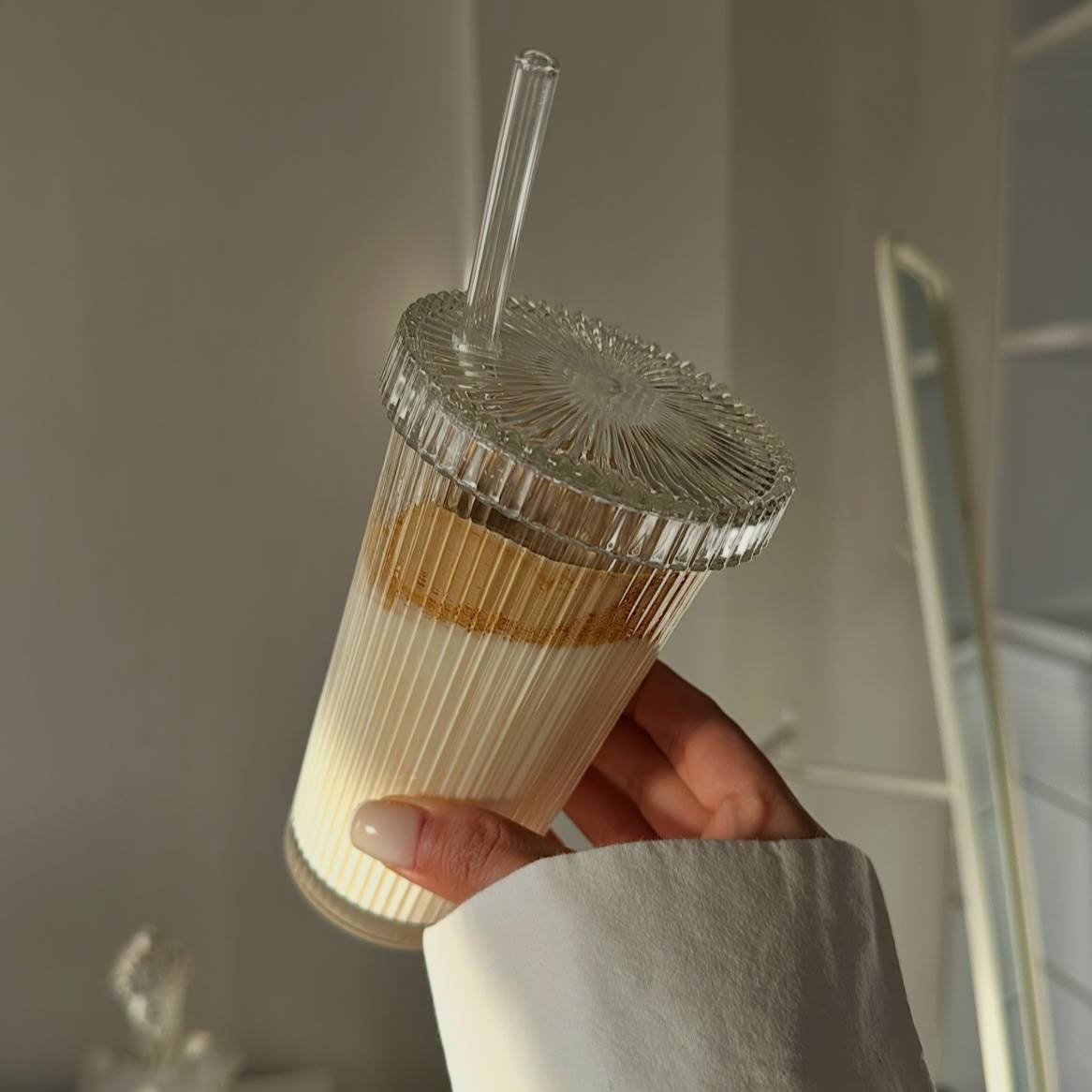 Ice coffee mug
