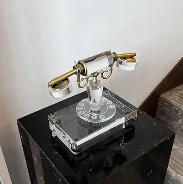 Crystal telephone