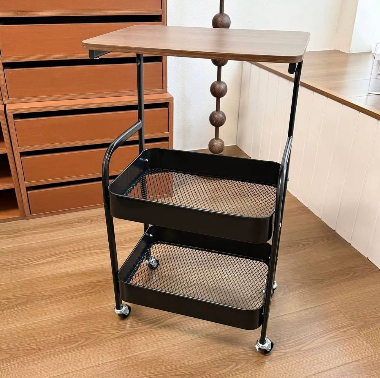 Metal rack and table