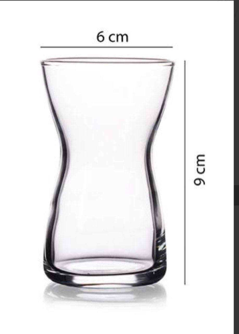 Turkish tea set 6 pieces