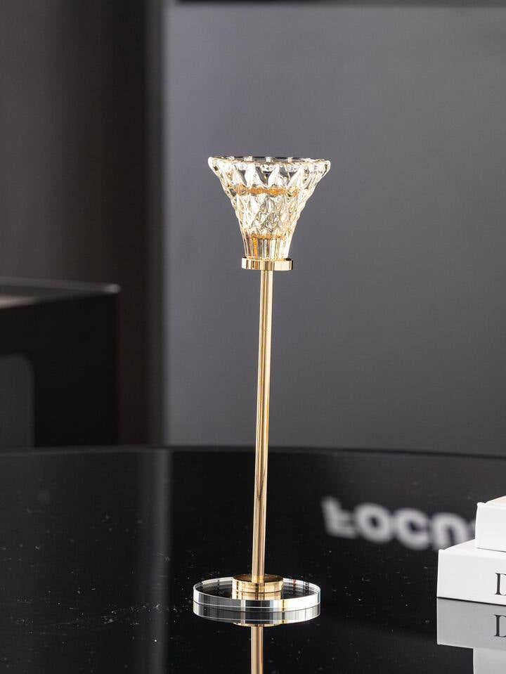 Crystal candlestick set