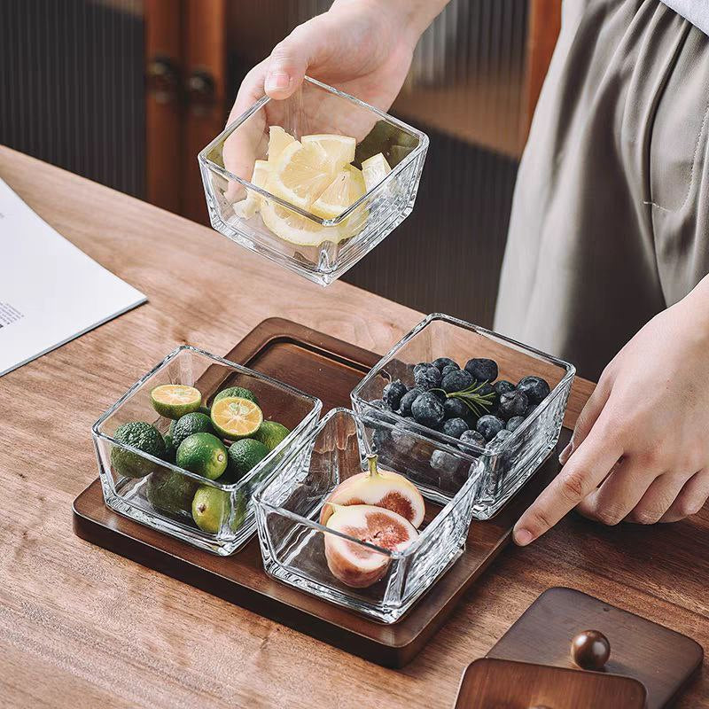 Wood glass nut set