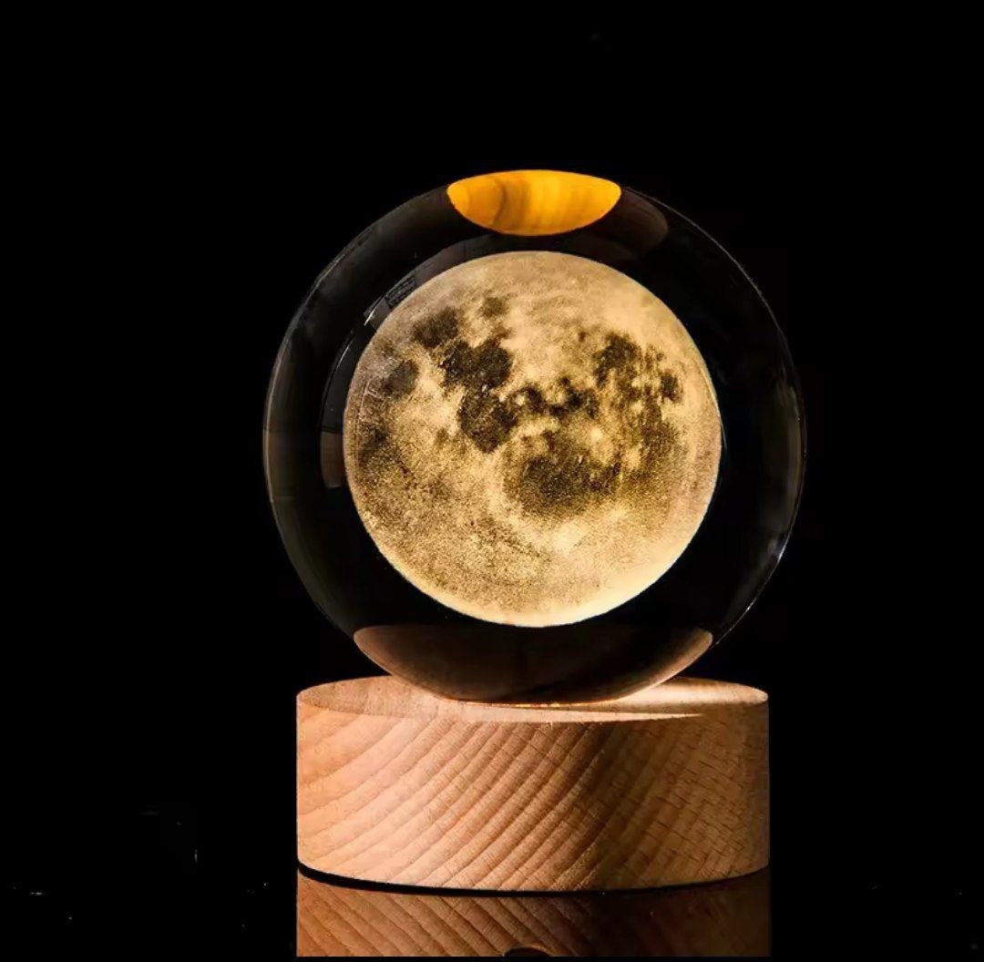 Crystal lighted ball