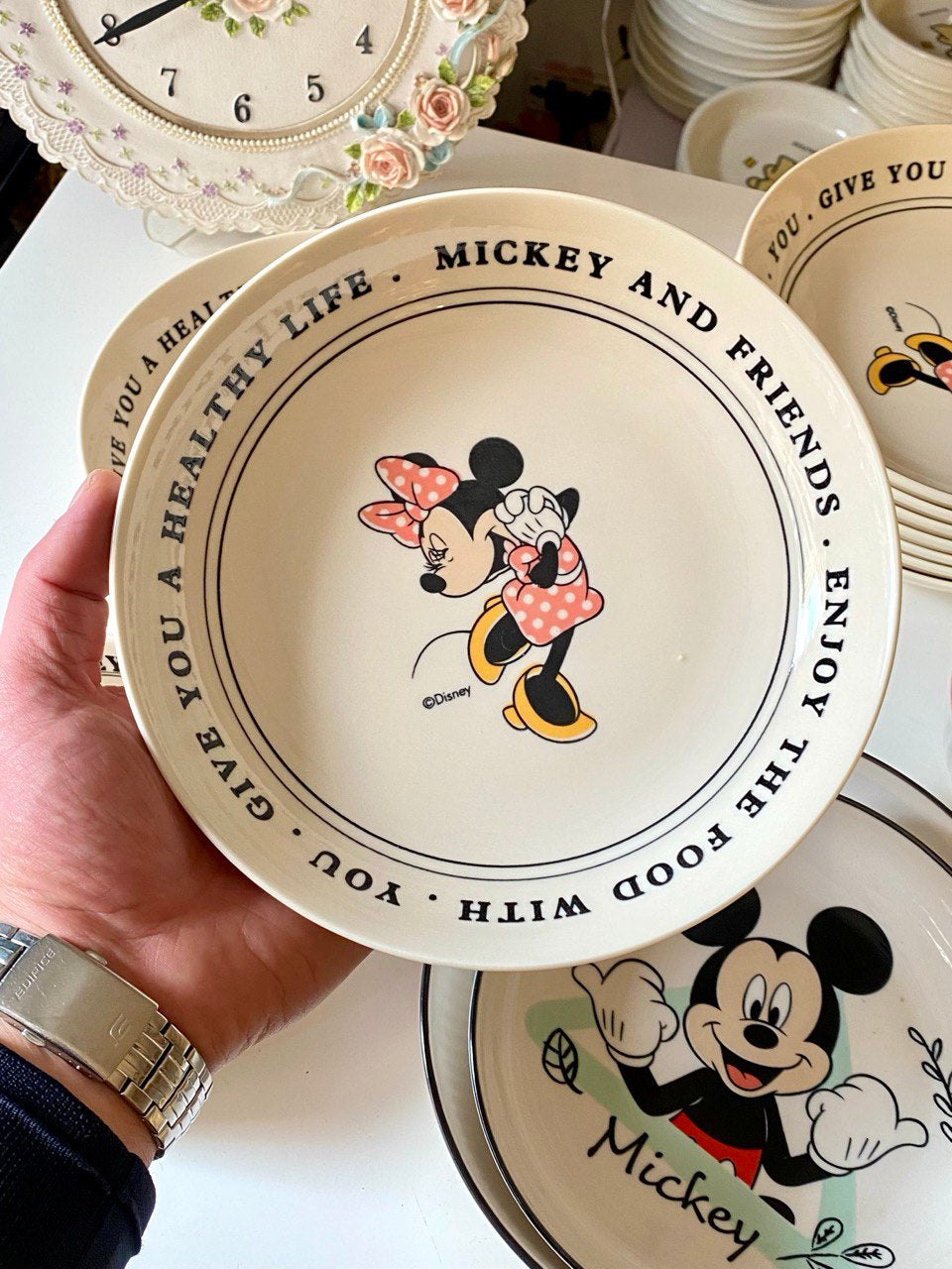 Miecky porcelain plate