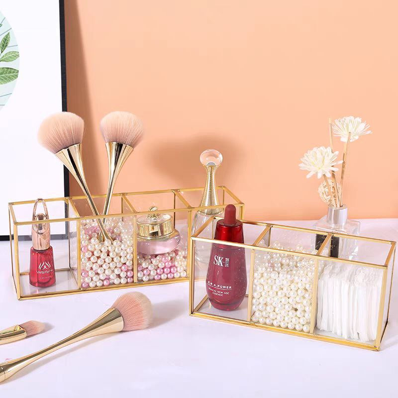 glass organizer