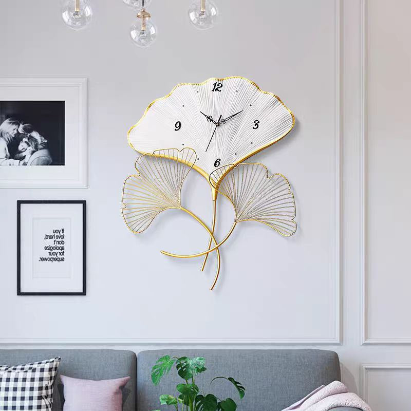 Modern metal clock