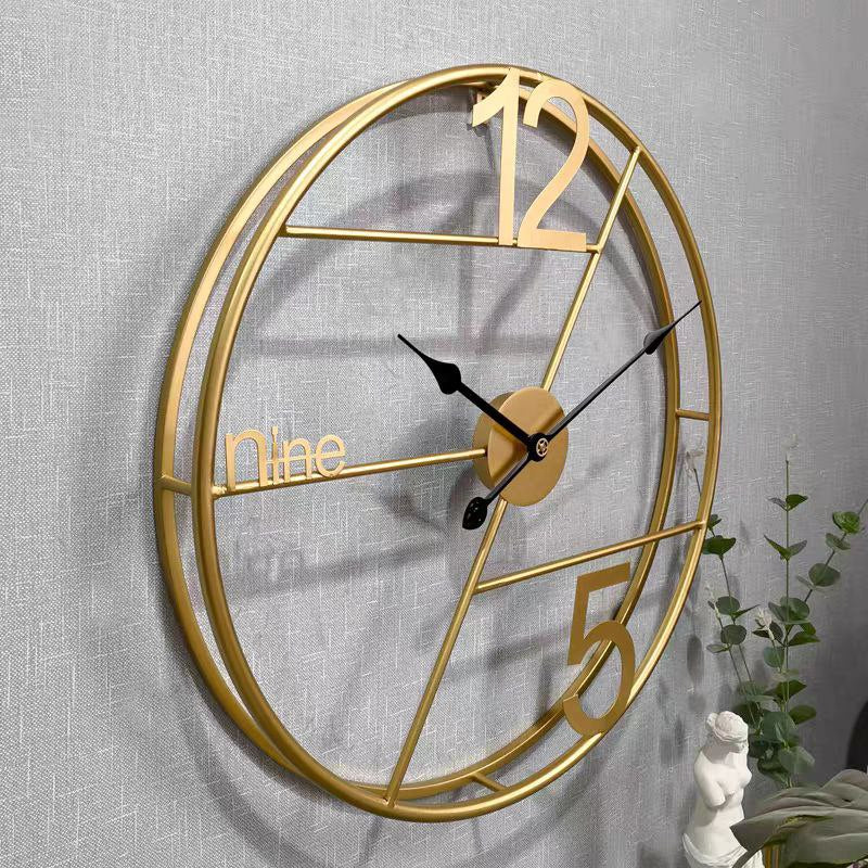 Modern Iron clock