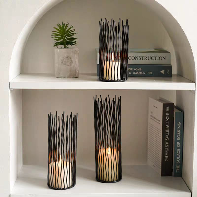 Triple candlestick set