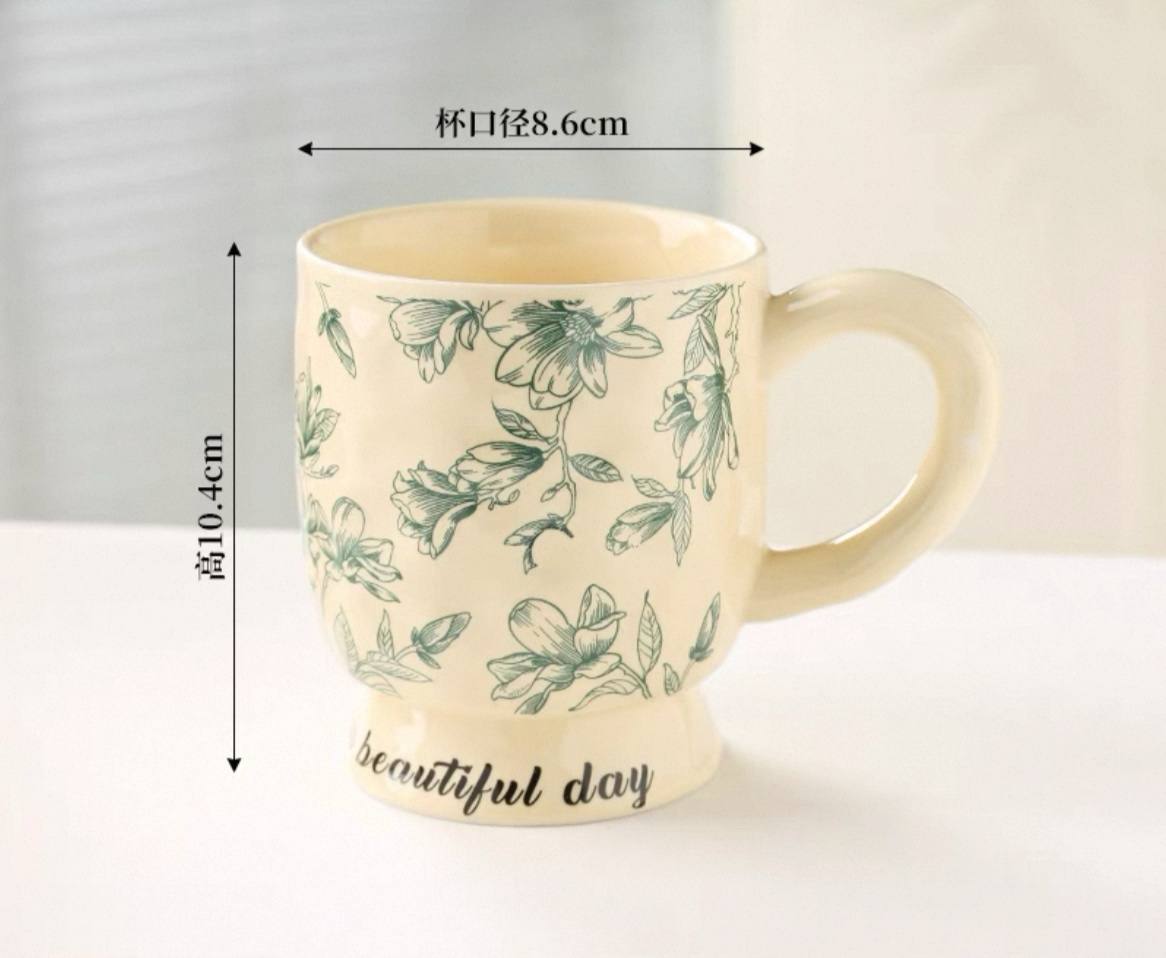 Porcelain mug