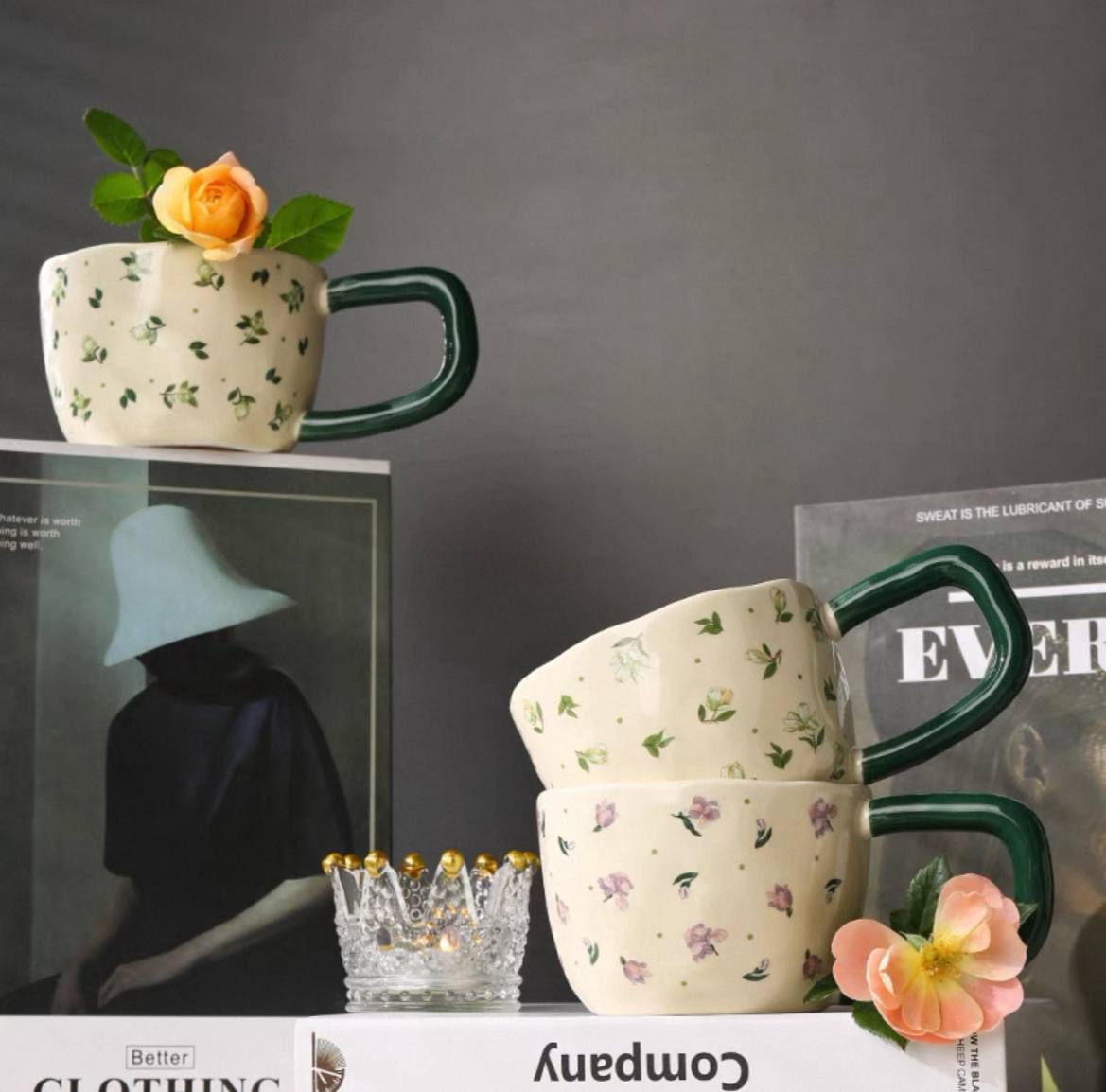 Porcelain mug