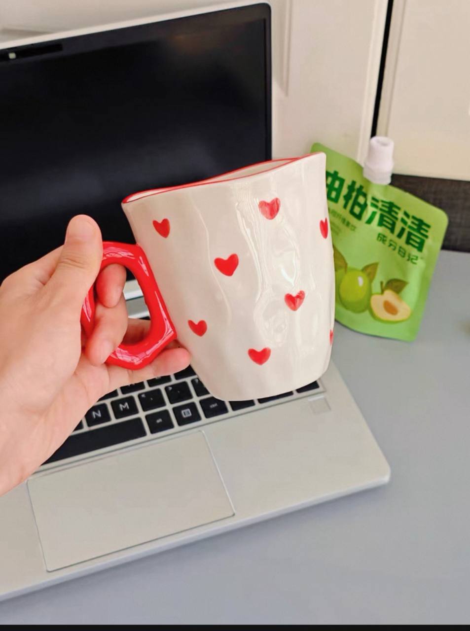 Porcelain mug