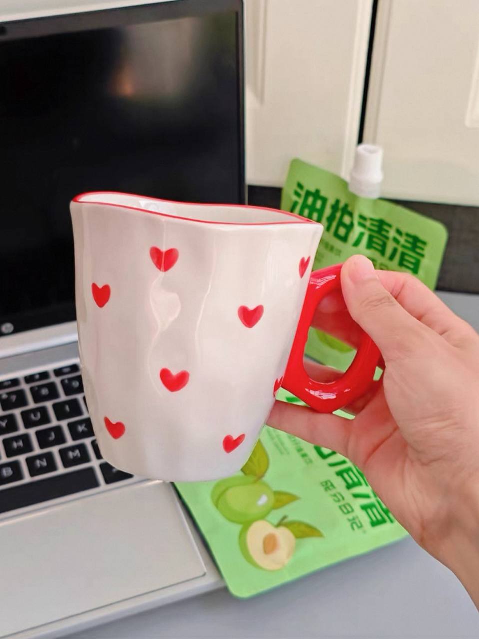 Porcelain mug