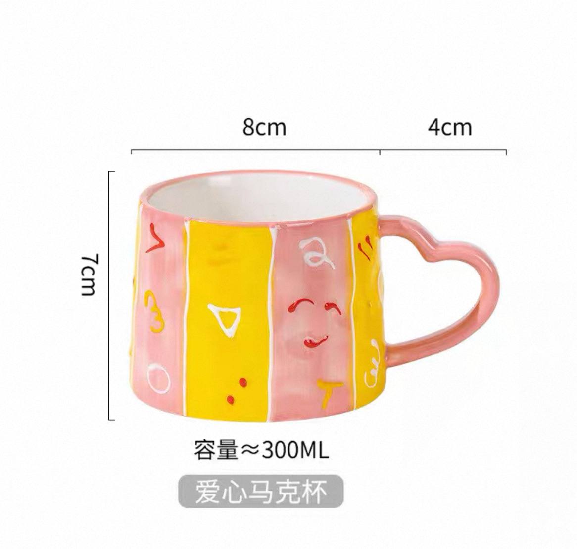 Porcelain mug