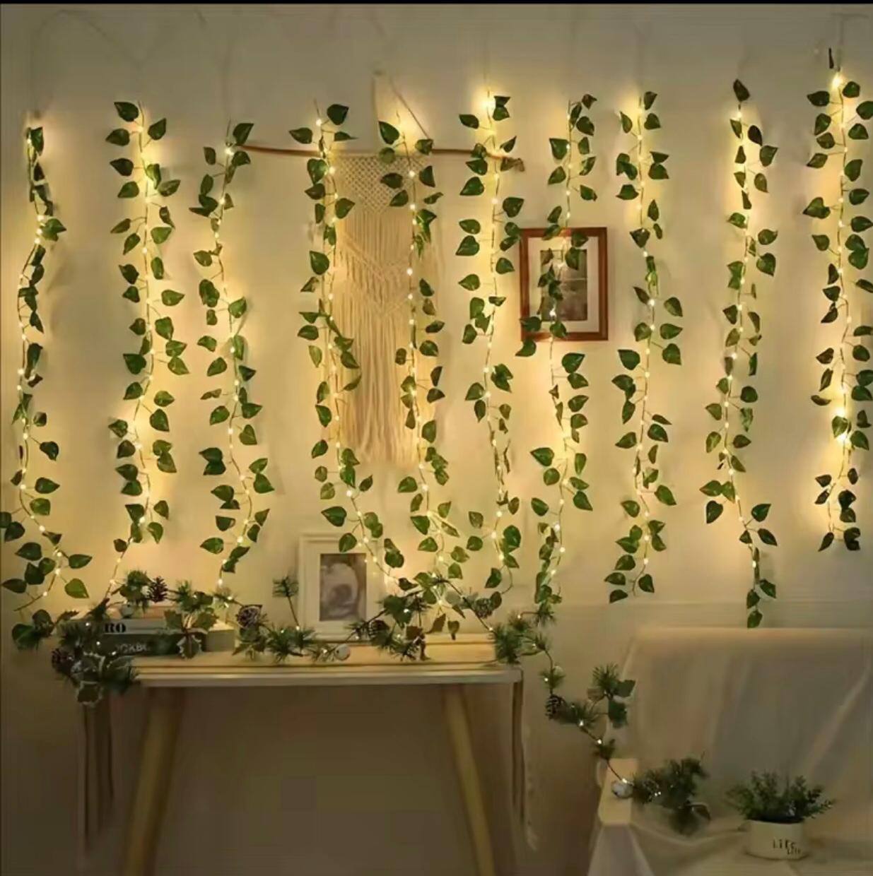 Baby Light Planting Waterfall Curtain