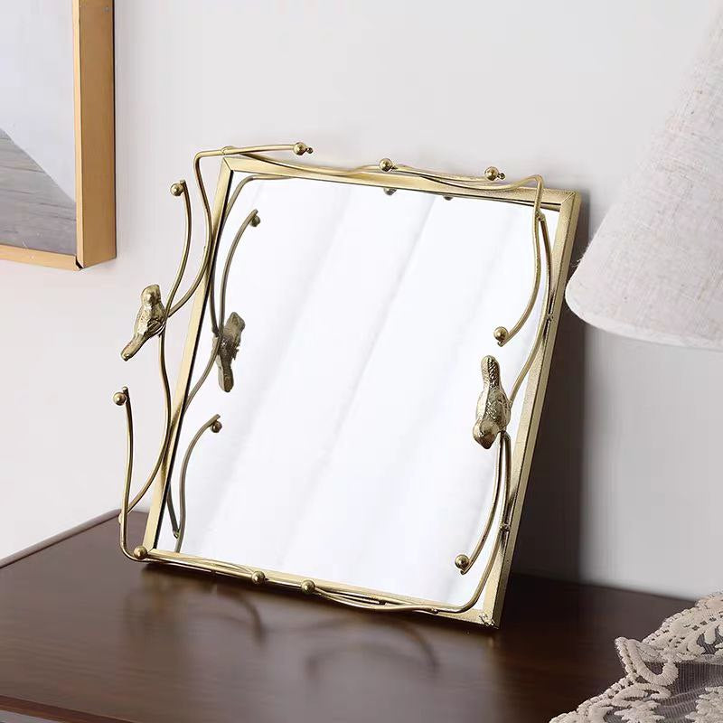 Bird metal tray