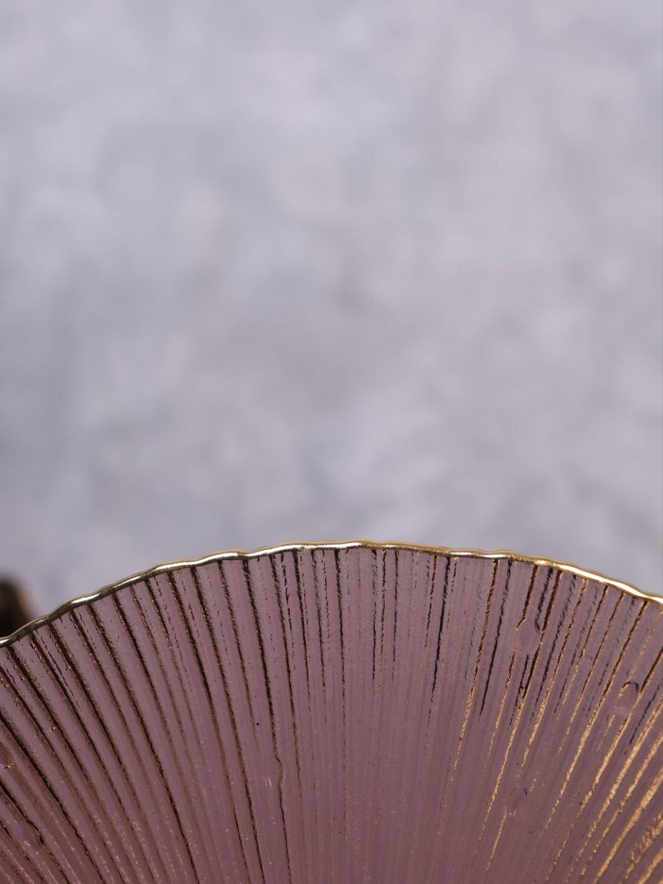 Glass service plate 35 cm