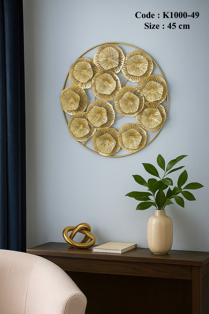 Metal gold talbeau 45*45