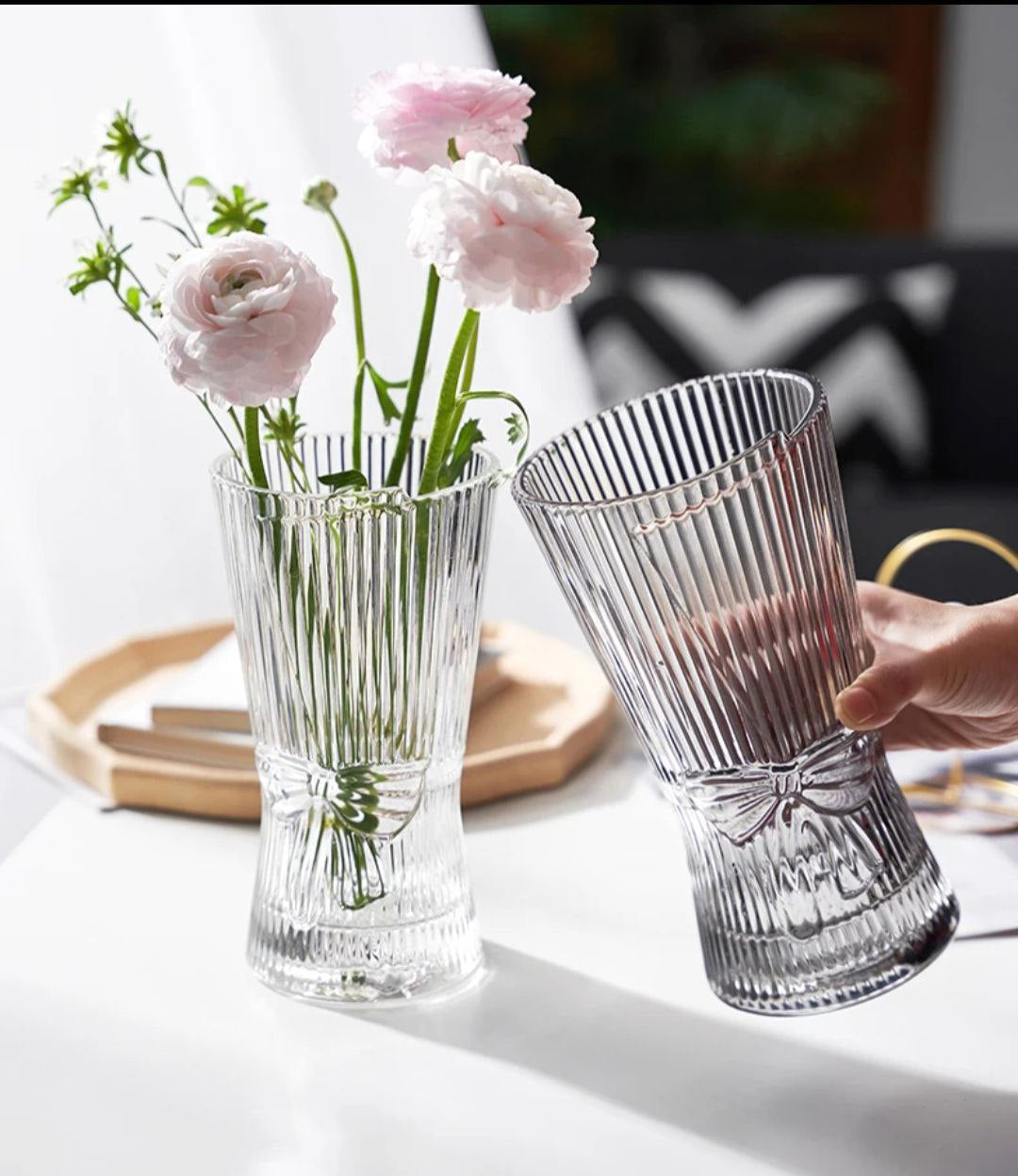 Glass vase