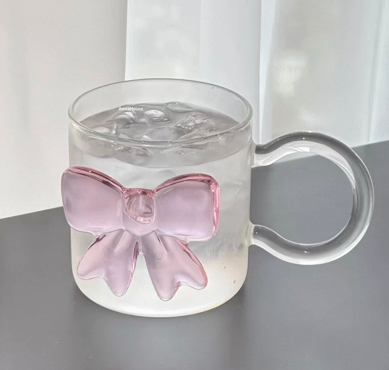 Ribbon mug pyrex