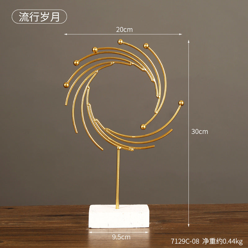 Marble base stand decor