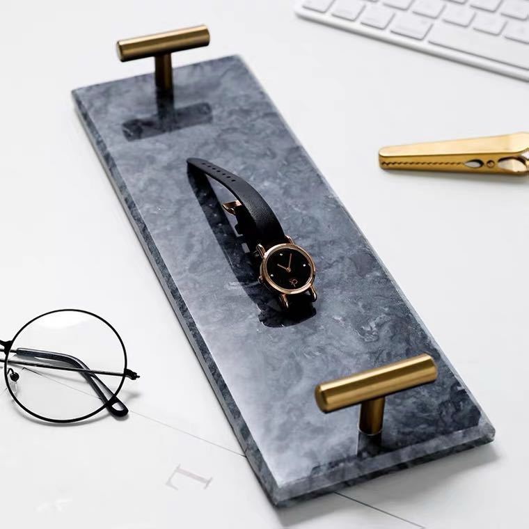 Decorative marble tray