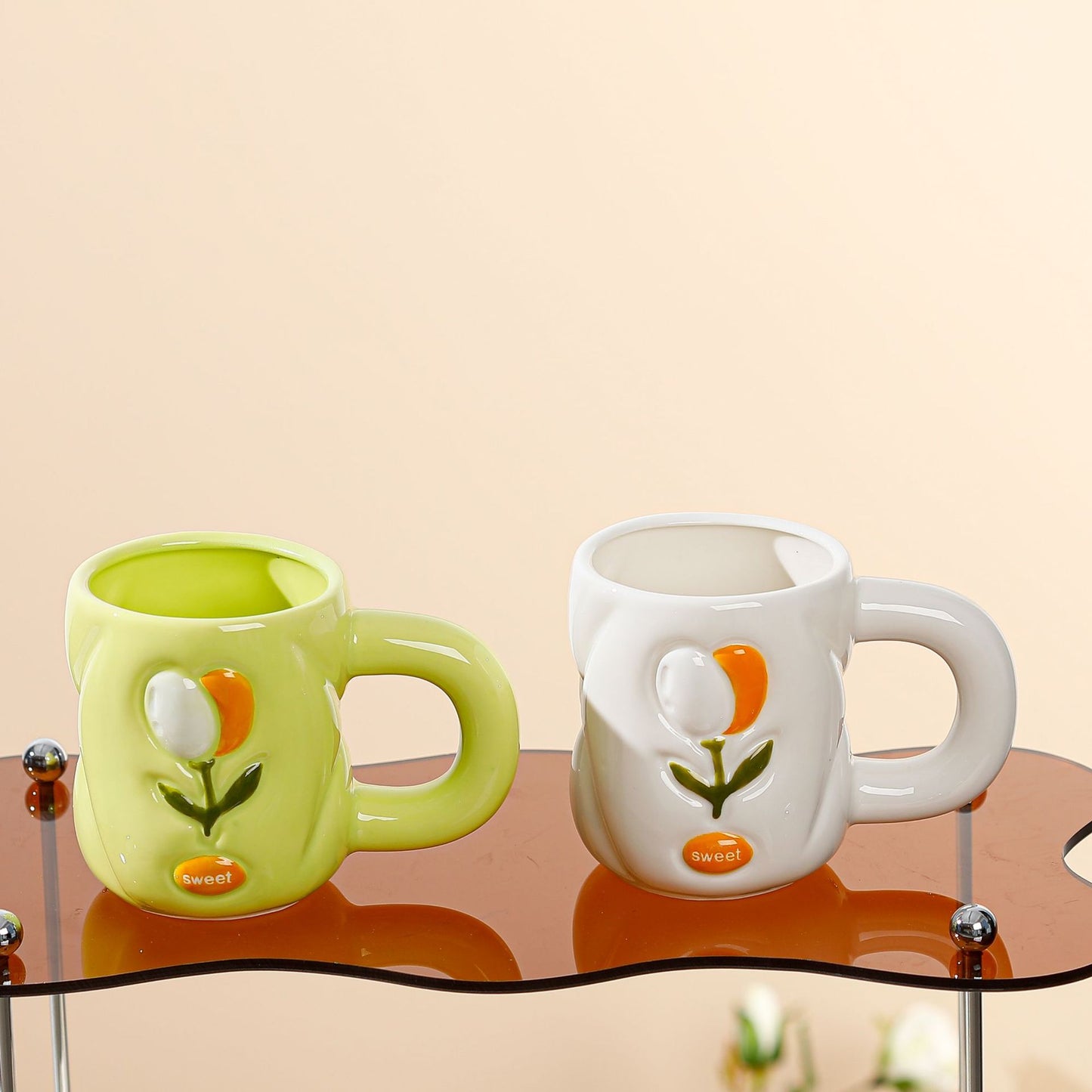 Porcelain mug