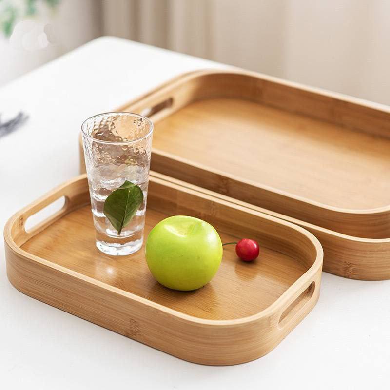 Oval tray set