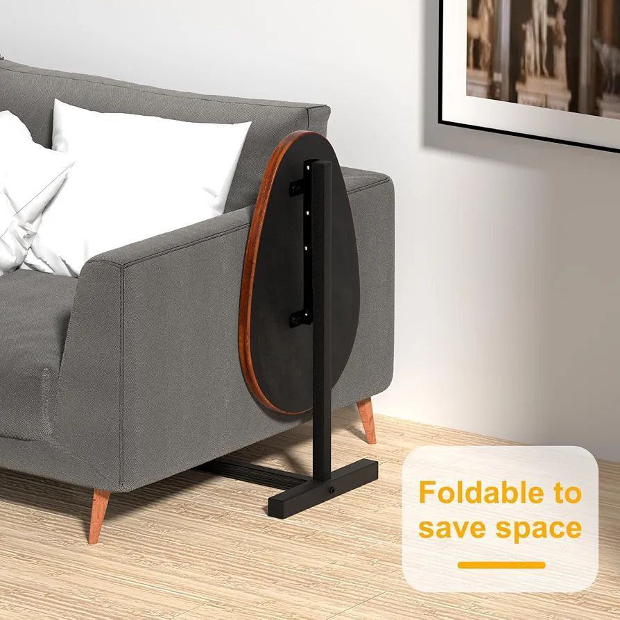 Wooden side table from Beauenty