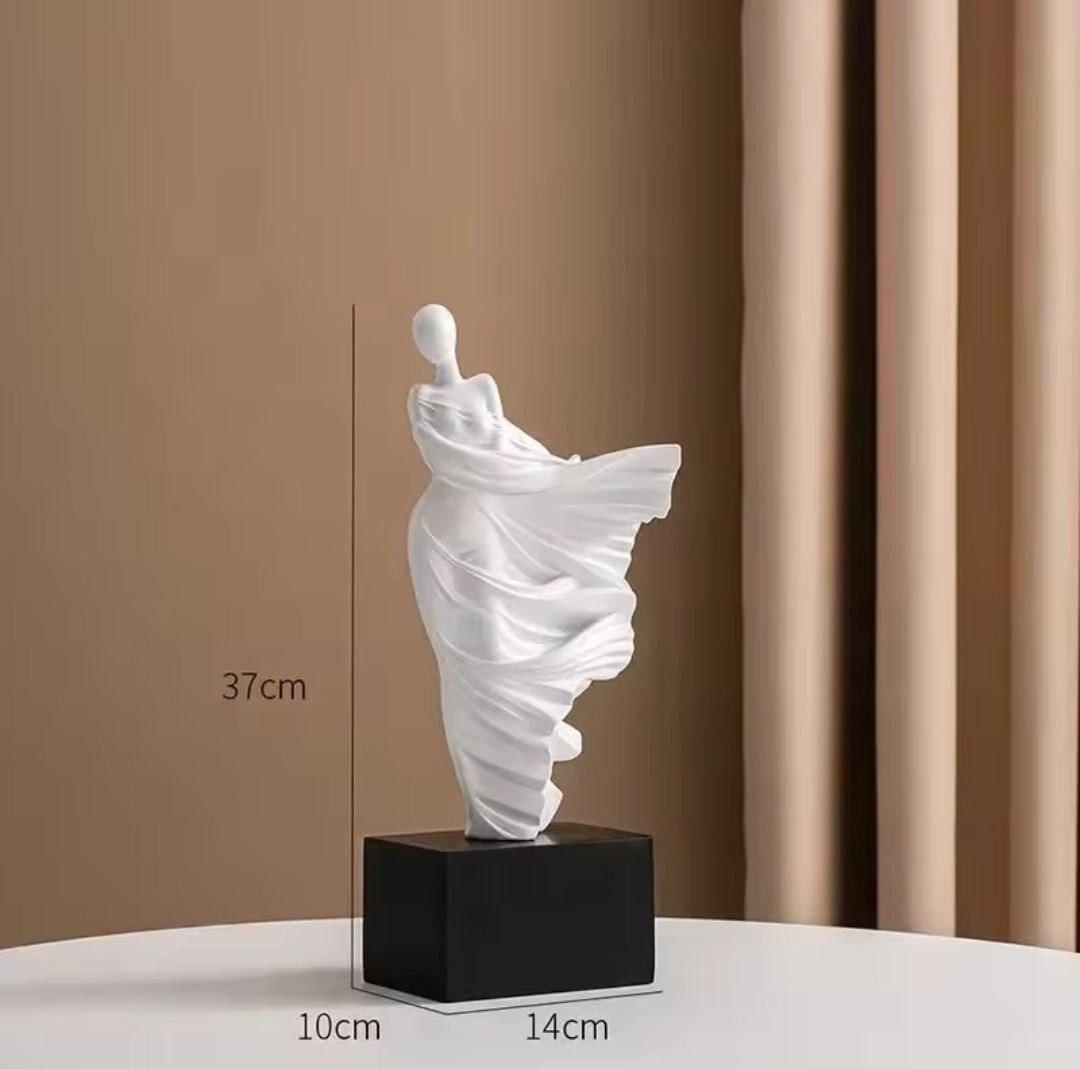 Stand decoration girl