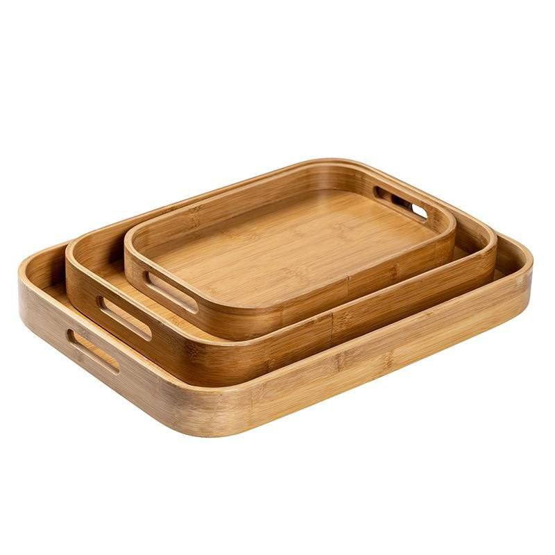 Oval tray set