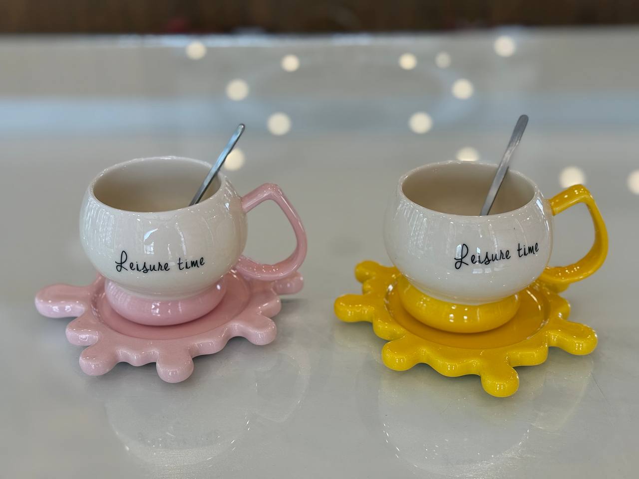 porclain Leisune time mug