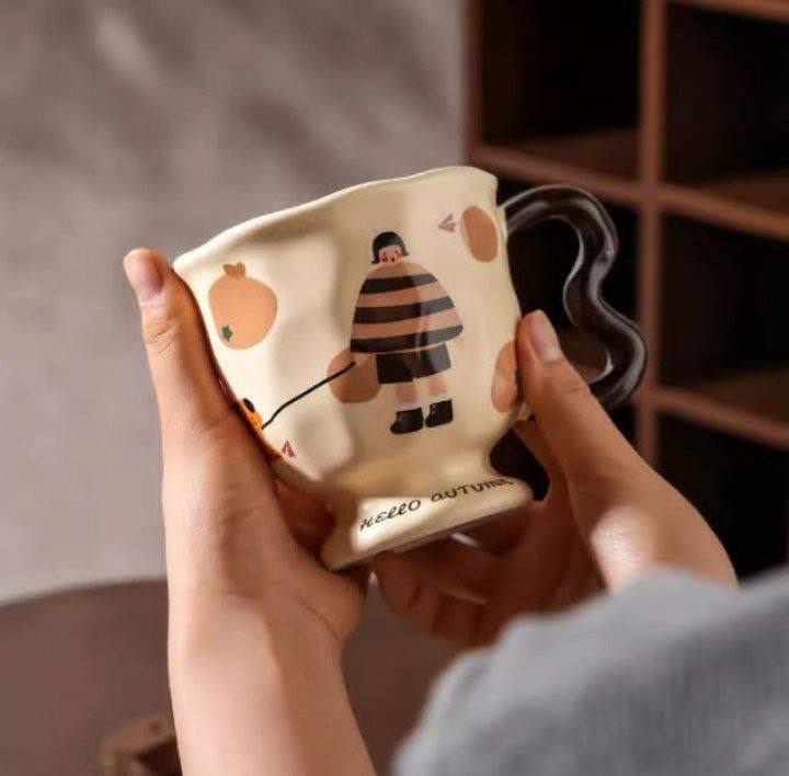 Porcelain mug