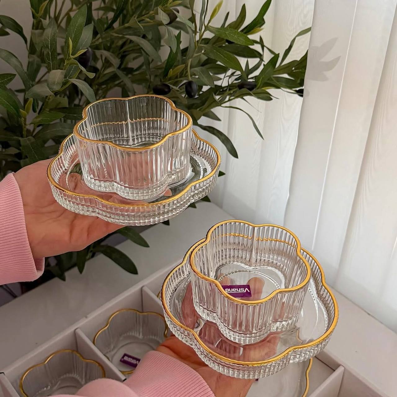 Glass set 12 pieces