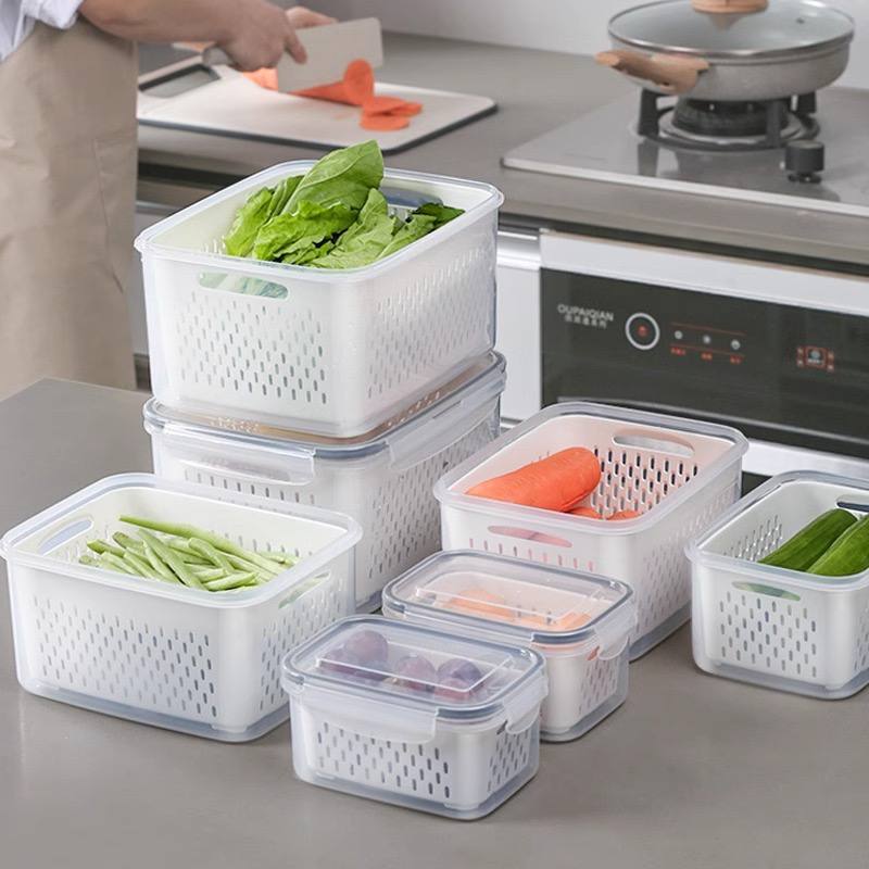 Refrigerator Container Set 3-Piece