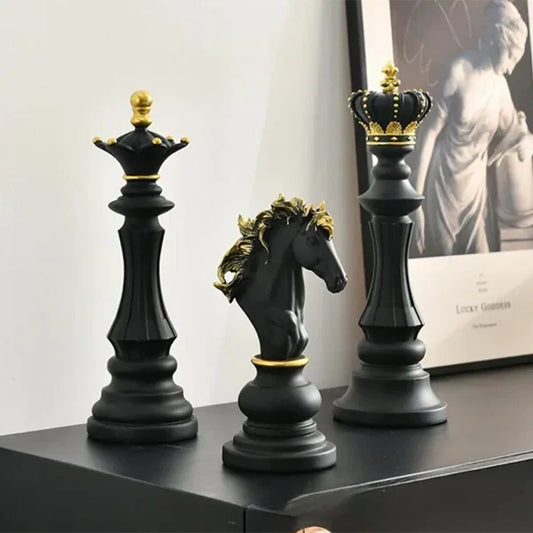 Chess decor set
