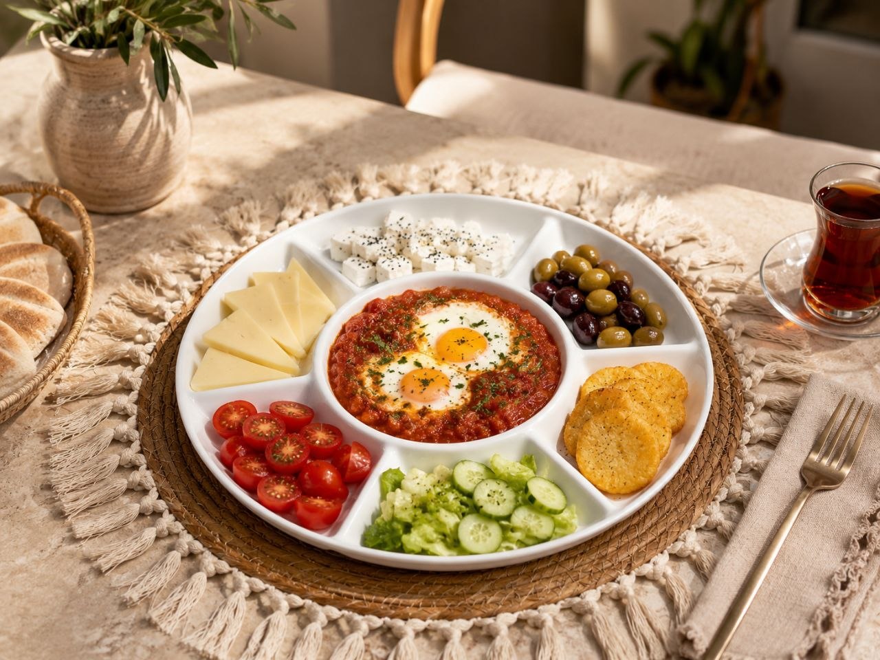 Porcelain tray 30 cm