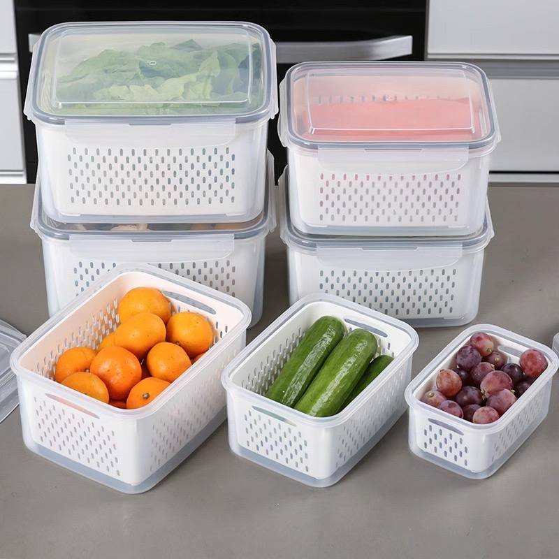 Refrigerator Container Set 3-Piece
