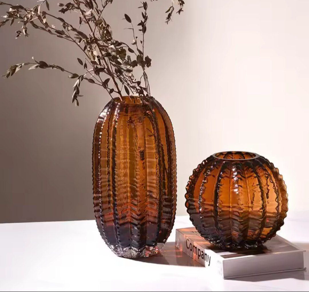 Glass vase