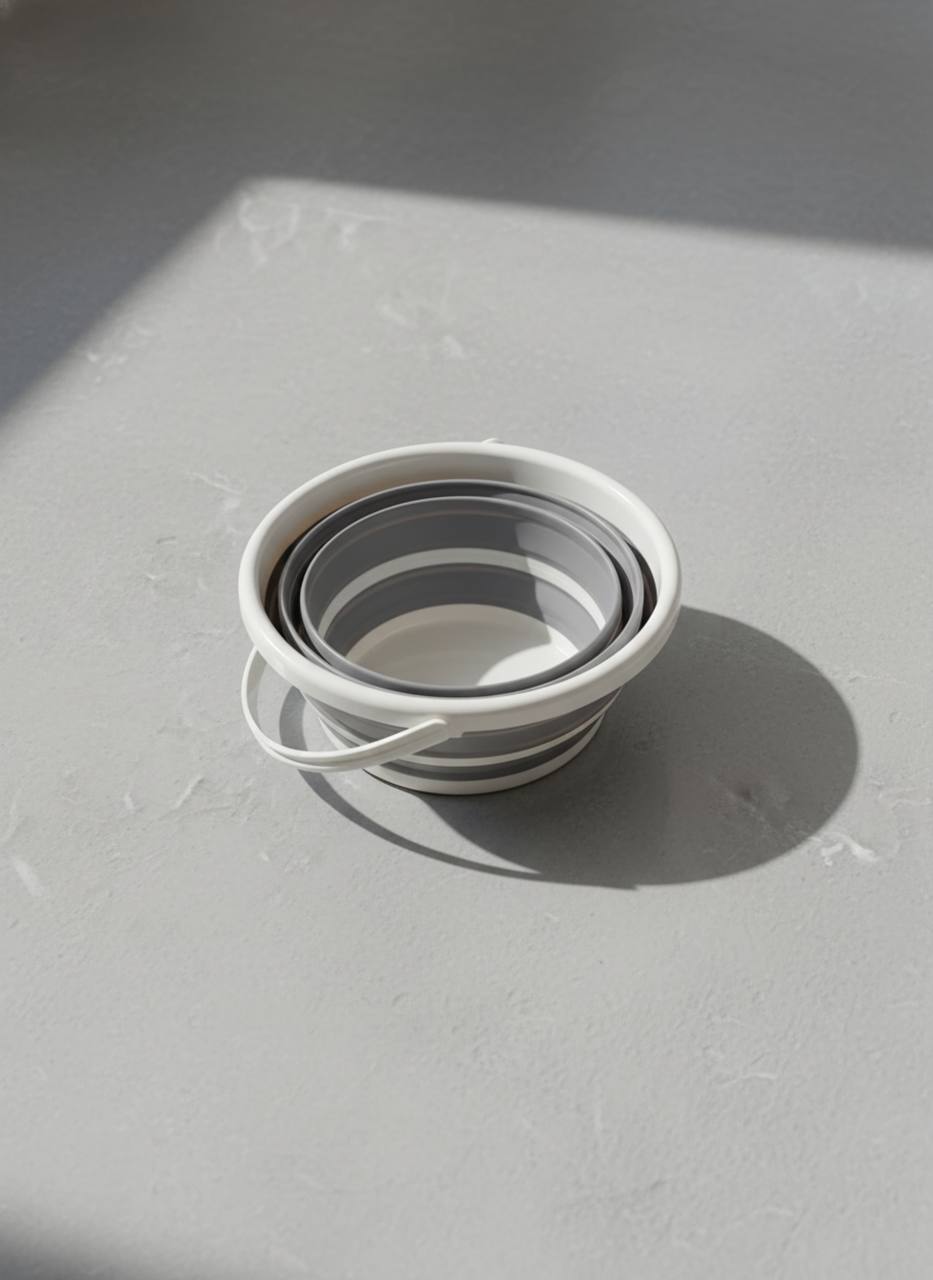 Collapsible Silicone Bucket