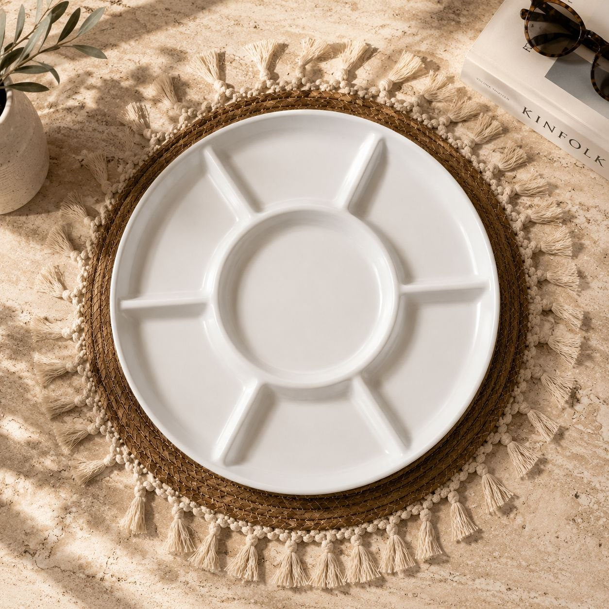 Porcelain tray 30 cm