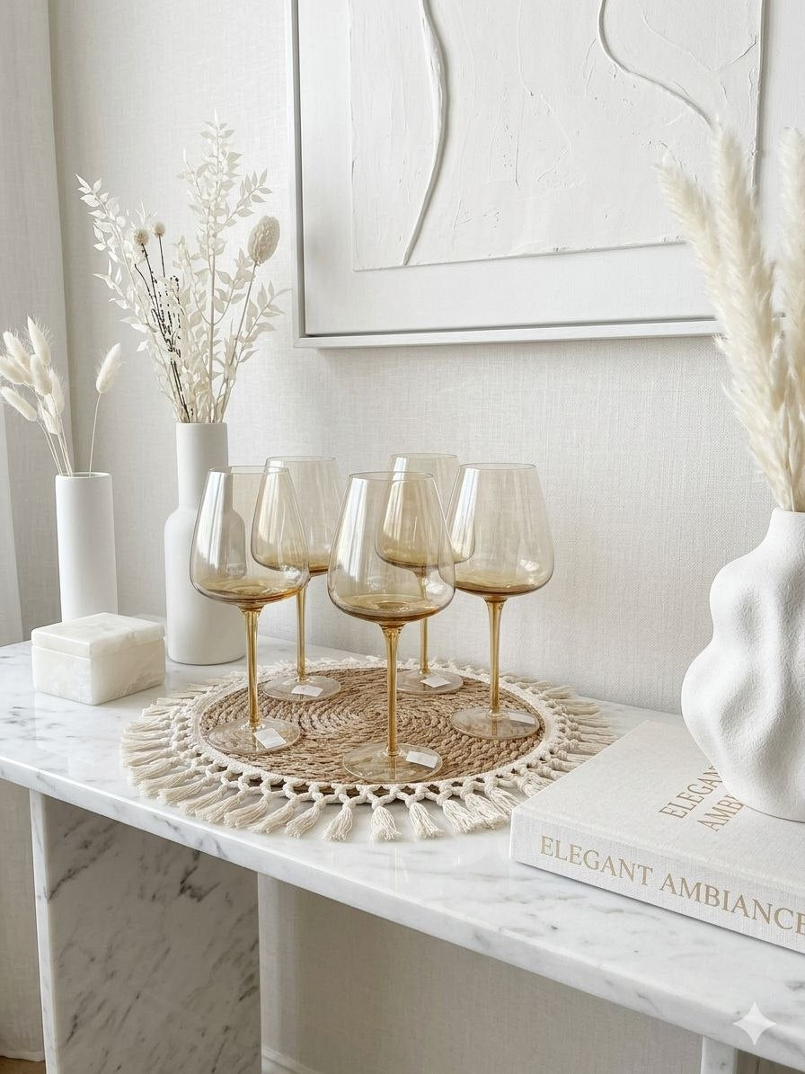 Glass set 6 pieces