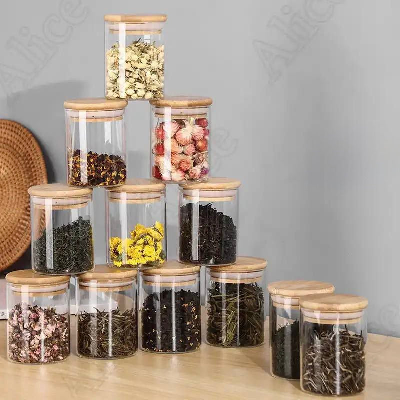Spices jar set 6 pieces 200 ml