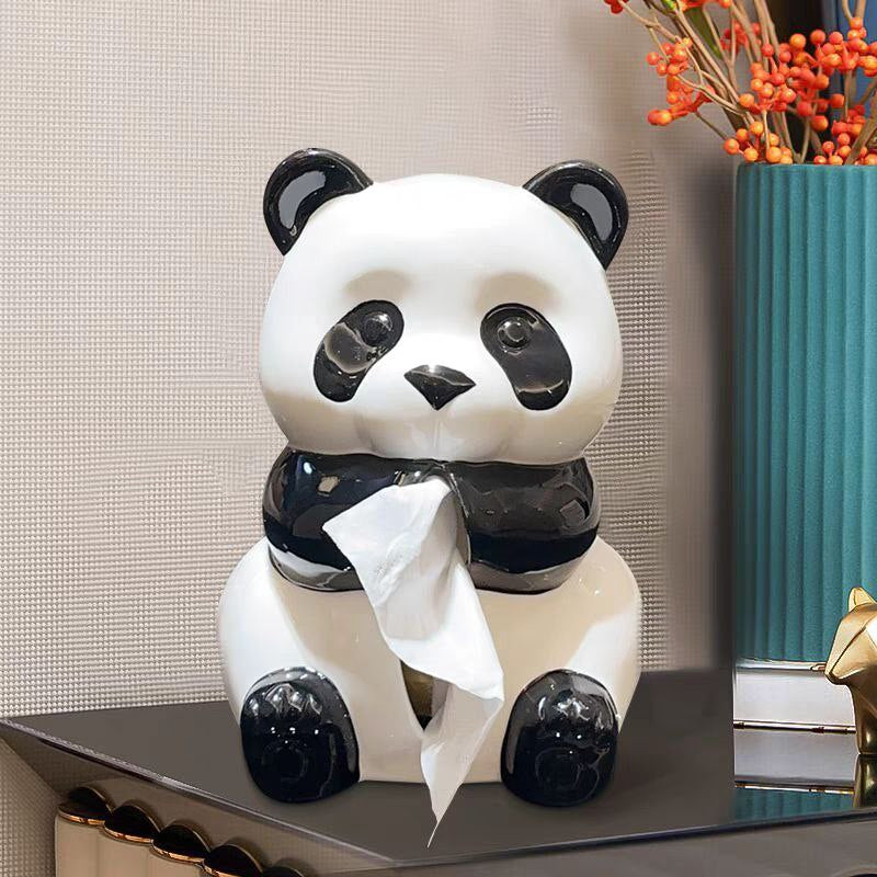 porcelain tissue box
